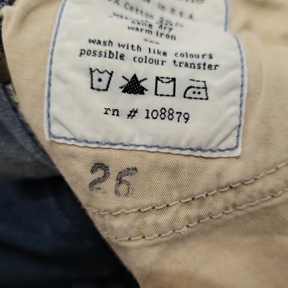 Rag & Bone Jeans Womens 26 Low Rise Skinny Blue Denim Stretch Made New York - Picture 9 of 13